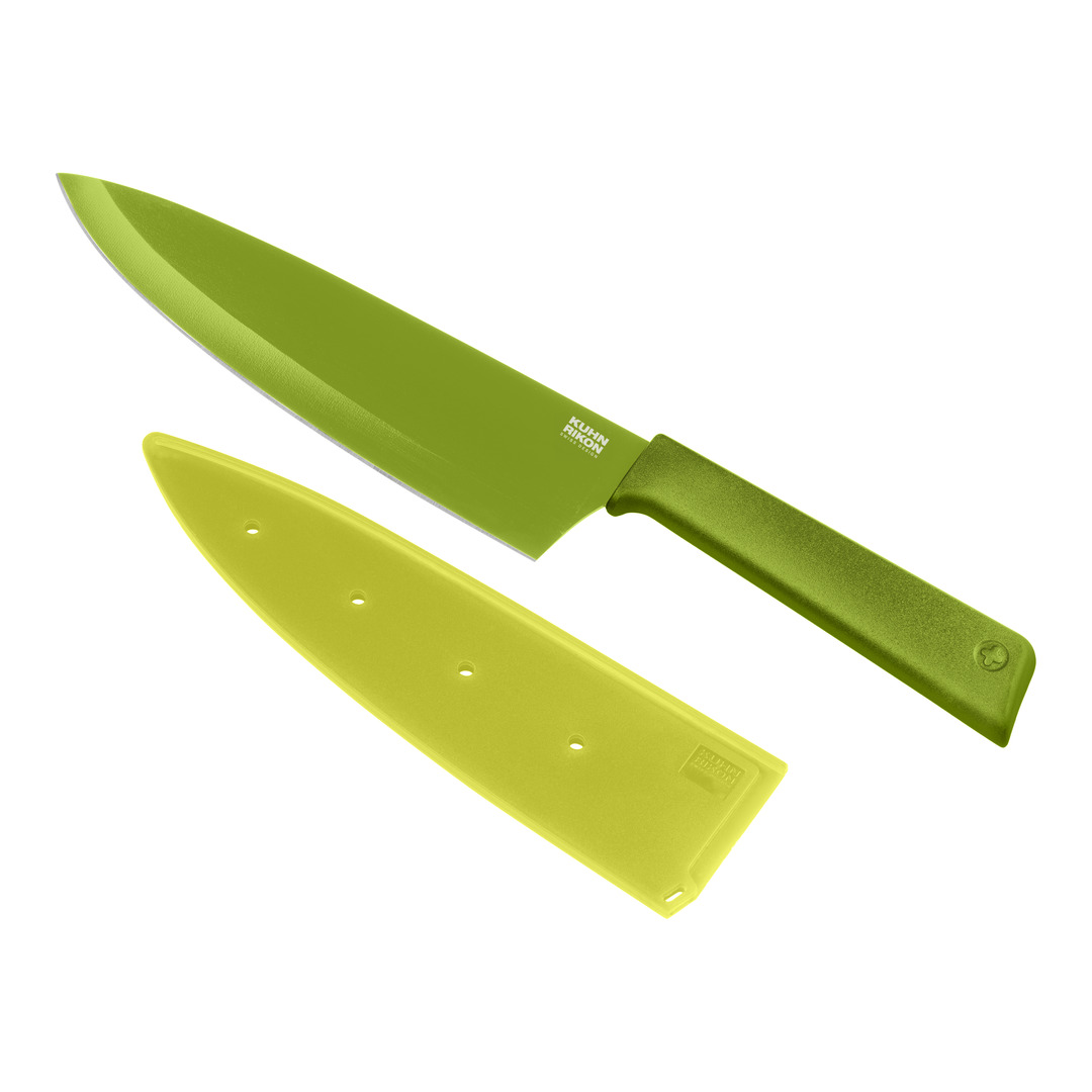 Kuhn Rikon - Colori(r)+ Chef's Knife green