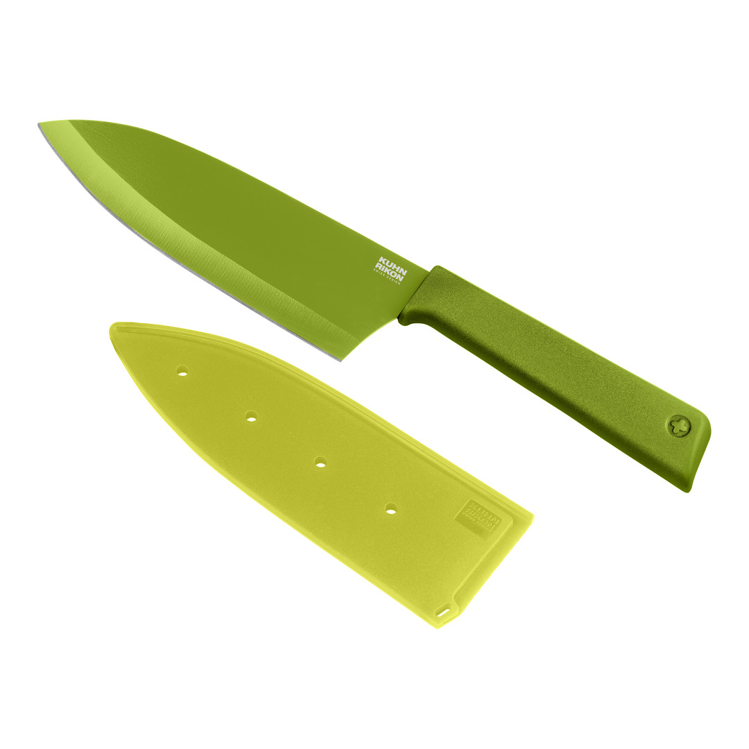 Kuhn Rikon - Colori(r)+ Santoku Knife green