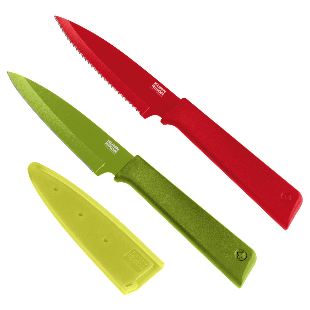 Kuhn Rikon - Colori(r)+ Prep 2pc Knife Set