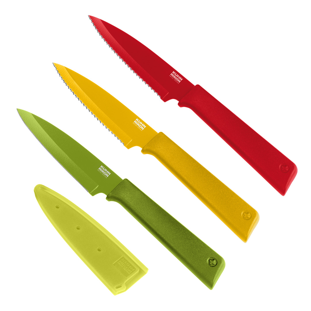 Kuhn Rikon - Colori(r)+ Prep 3pc Knife Set