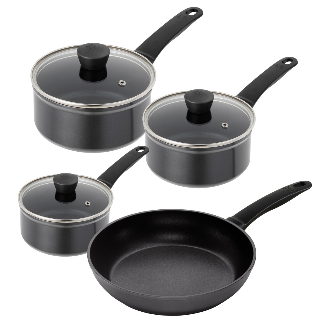 Kuhn Rikon - Easy Induction 4pc Cookware & Frying Pan Set