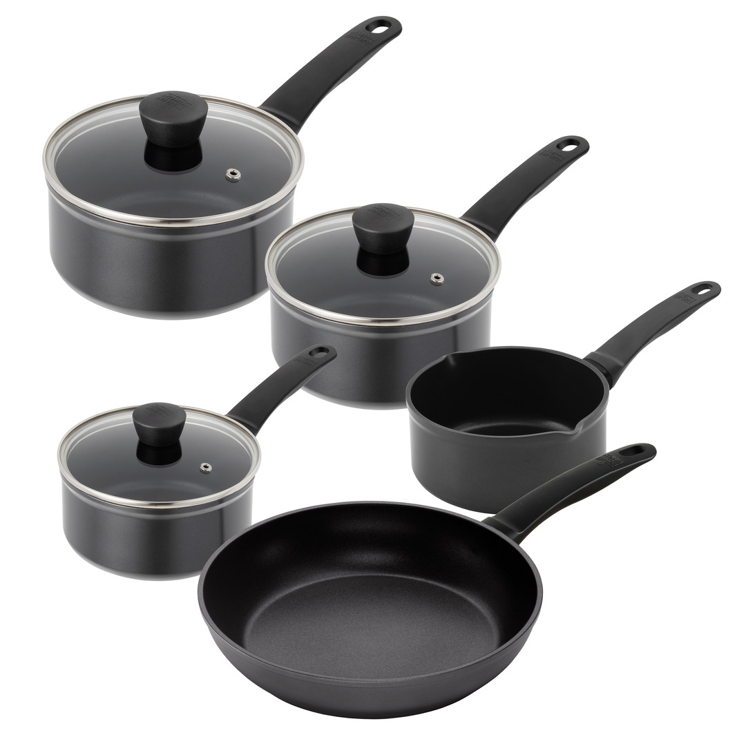 Kuhn Rikon - Easy Induction 5pc Cookware & Frying Pan Set