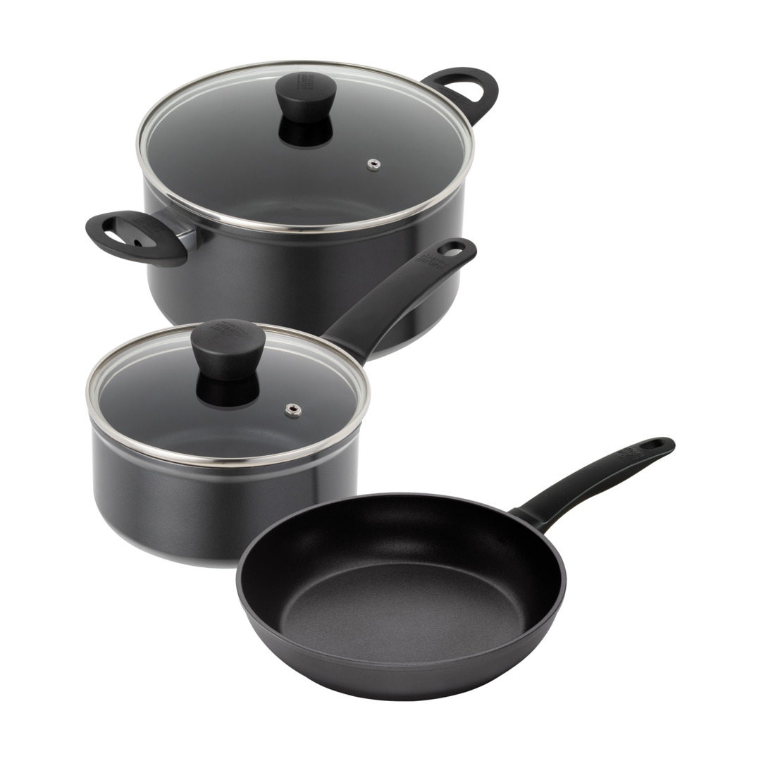 Kuhn Rikon - Easy Induction 3pc Cookware & Frying Pan Set