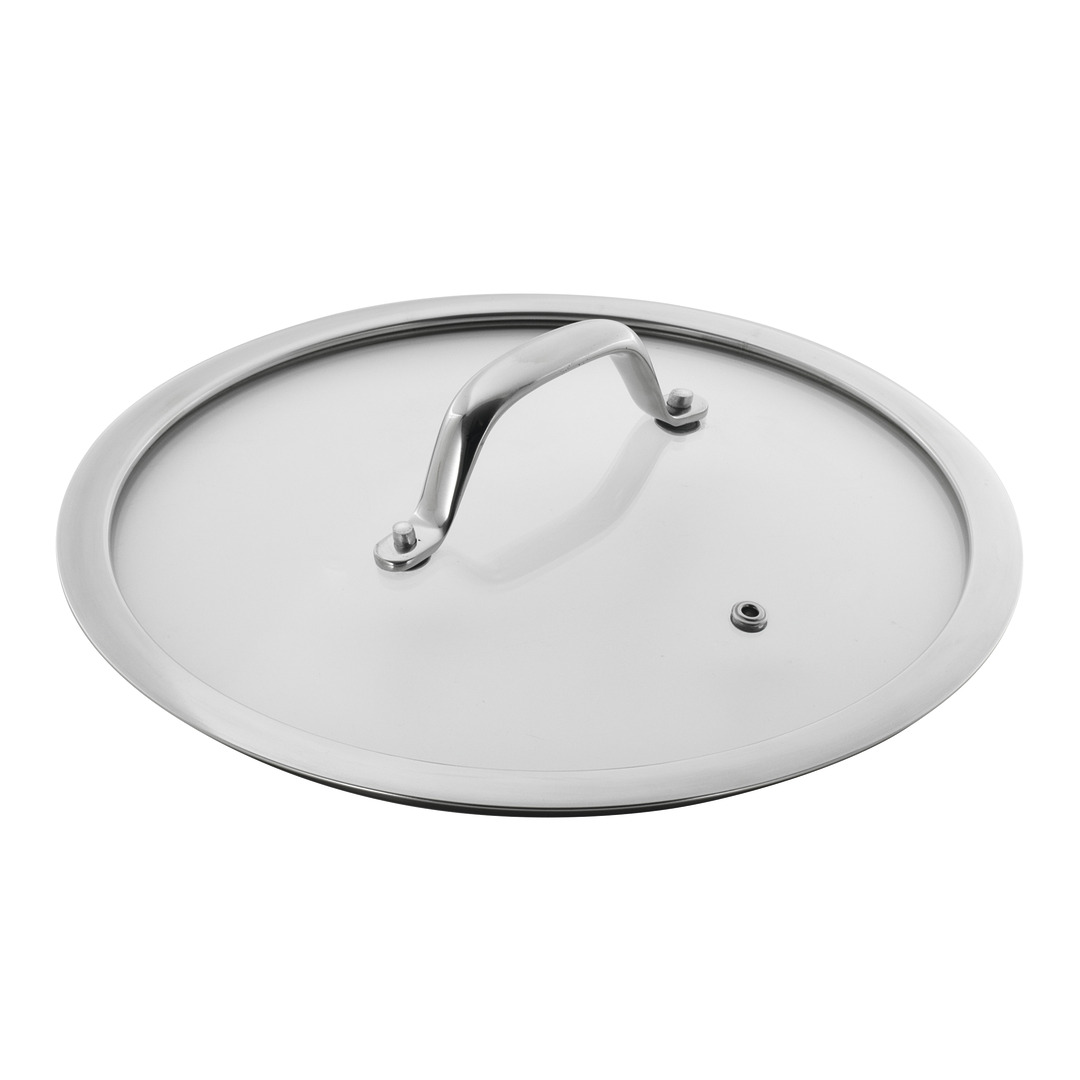 Kuhn Rikon - Glass Lid With Stainless Steel Handle Fits Allround, Peak & Easy Pro 16cm
