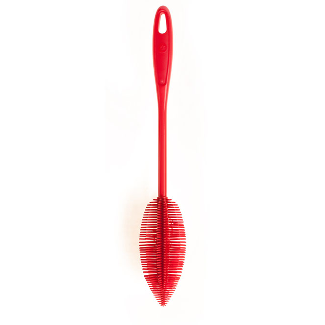 Kuhn Rikon - Stay Clean Silicone Bottle Brush Red