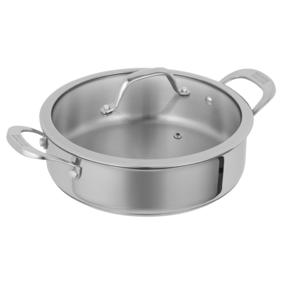 Photos - Stockpot Kuhn Rikon  Allround Shallow Casserole Uncoated 28cm 