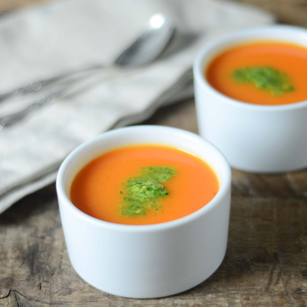 Carrot and Chutney Soup 